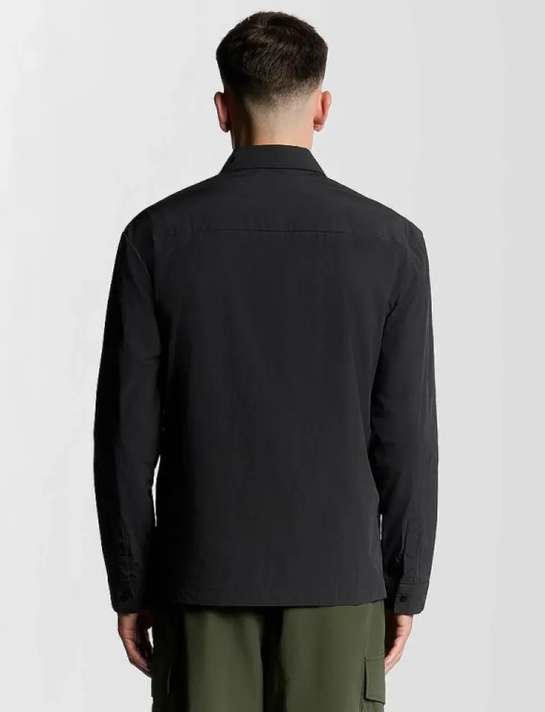 Crinkle Nylon Overshirt - Jackor & rockar