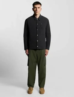 Crinkle Nylon Overshirt - Jackor & rockar