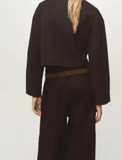 Cropped jacket with pockets - Tunna jackor