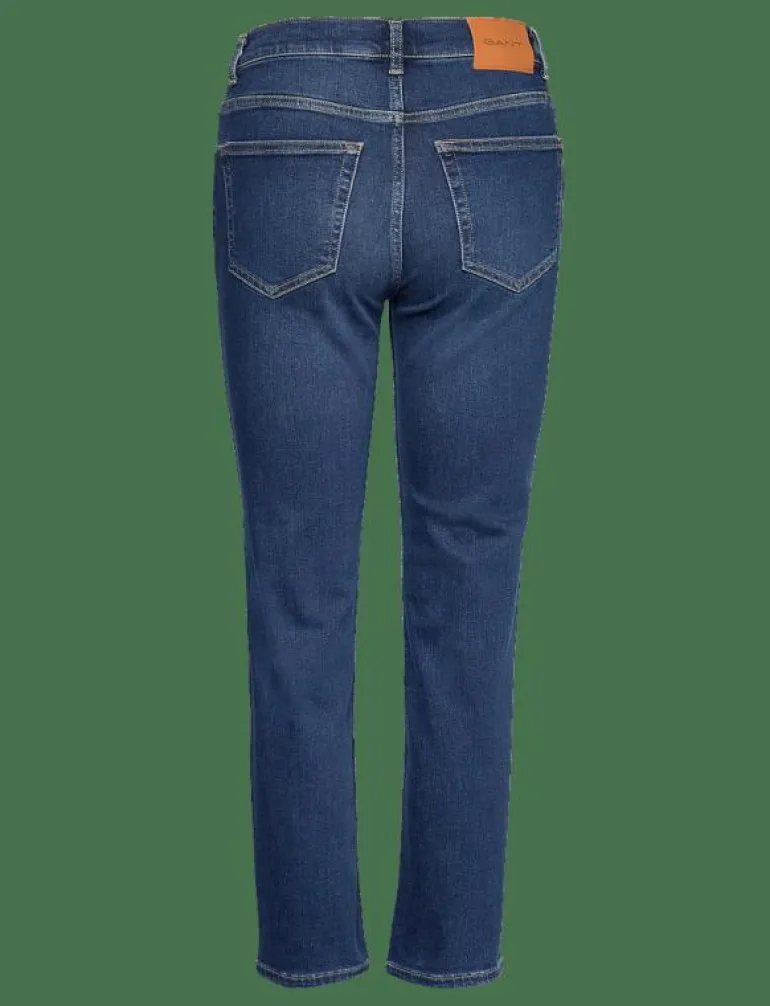 CROPPED SLIM STRETCH JEANS - Slim jeans