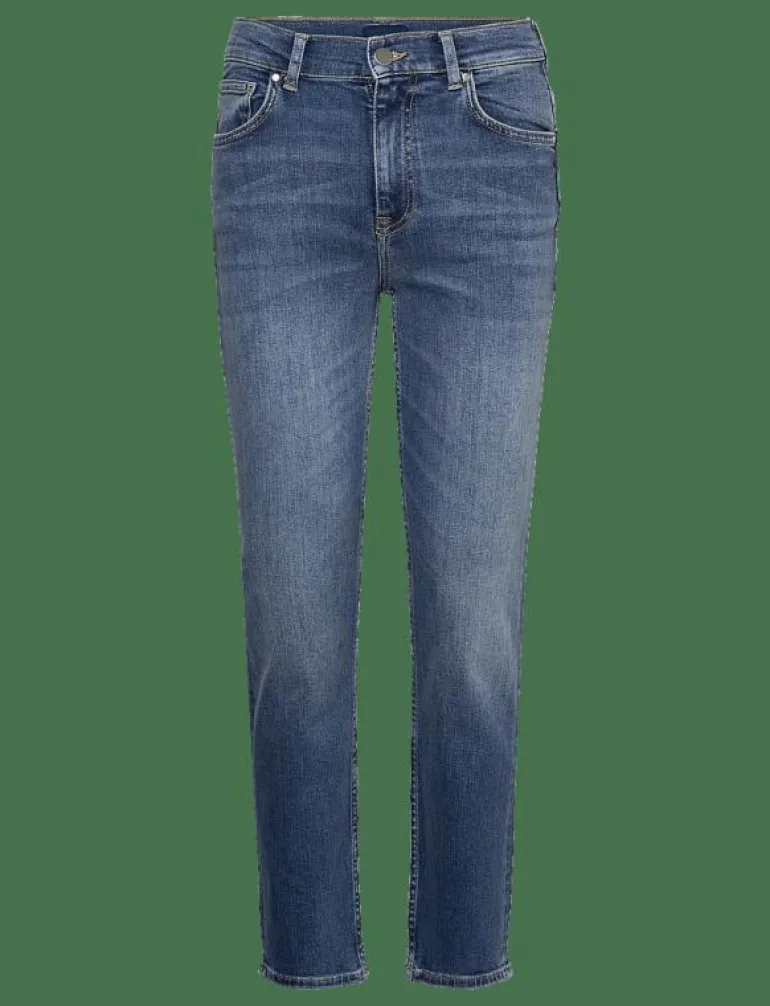 CROPPED SLIM STRETCH JEANS - Slim jeans