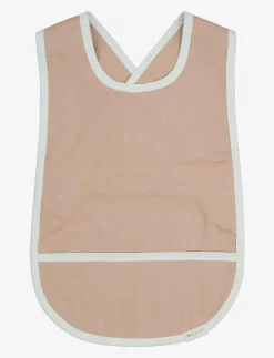 Cross Back Bib - Dusty Rose - Haklappar