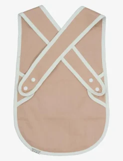 Cross Back Bib - Dusty Rose - Haklappar