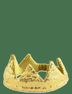 CROWN GOLD SEQUIN - Maskeradtillbehör