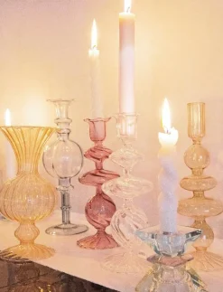 Crystal candle holder - Dekoration