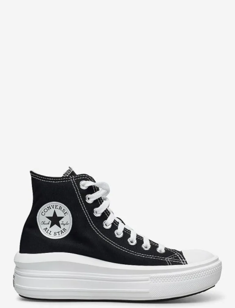 CTAS MOVE HI BLACK/NATURAL IVORY/WHITE - Höga sneakers