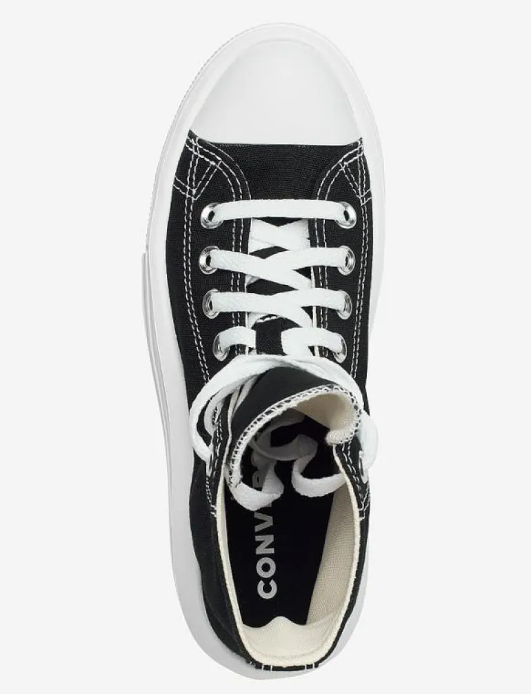 CTAS MOVE HI BLACK/NATURAL IVORY/WHITE - Höga sneakers
