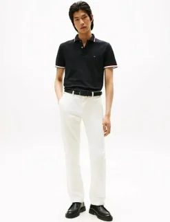 CUFF INTEREST SLIM FIT POLO - Kortärmade pikéer