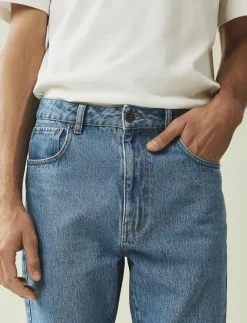 Curt Casual Blue Wash Denim - Relaxed jeans