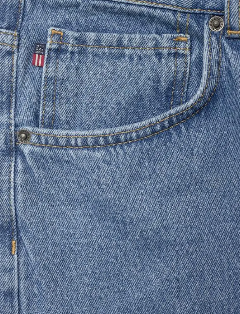 Curt Casual Blue Wash Denim - Relaxed jeans