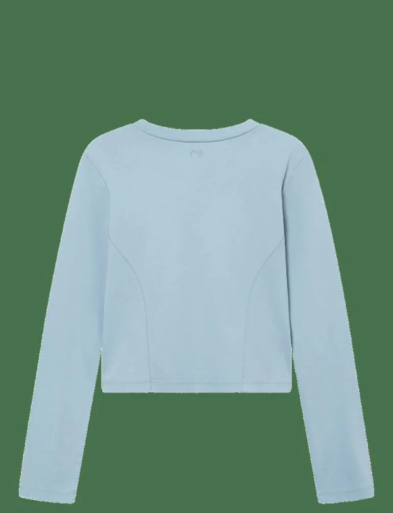 Curved Tee Nice - Långärmade tröjor
