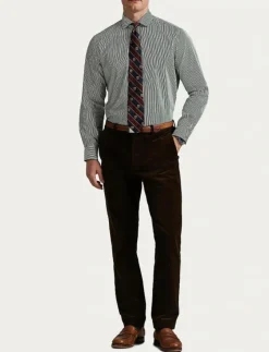 Custom Fit Striped Poplin Shirt - Mönstrade skjortor