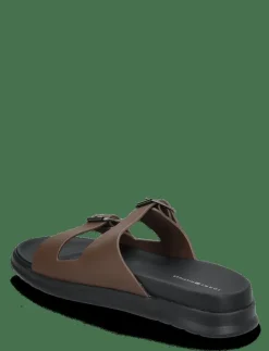 D DENSITY HILFIGER LTH SAND - Sandaler