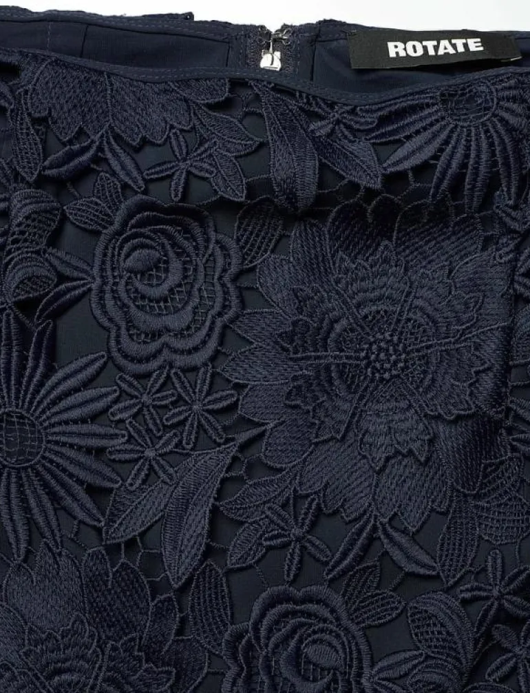 3D LACE PENCIL SKIRT - Midi kjolar