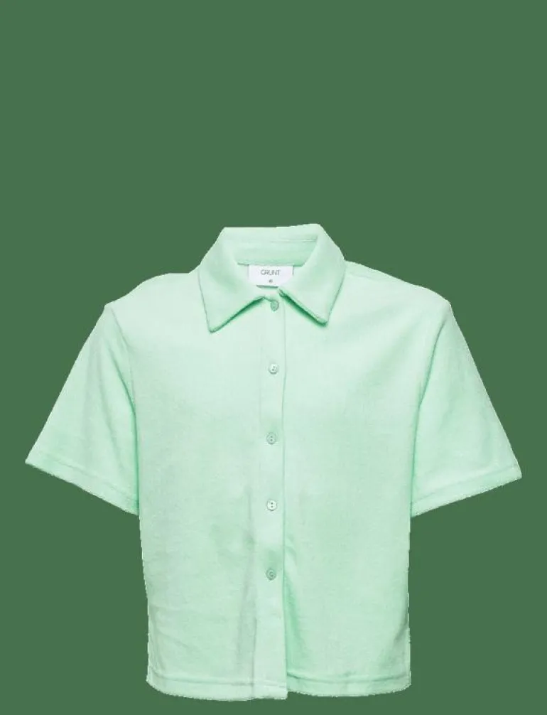 Daisy Towelling Shirt - Kortärmad skjorta