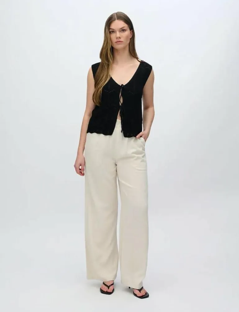 Daphne vest 4286 - Linnen