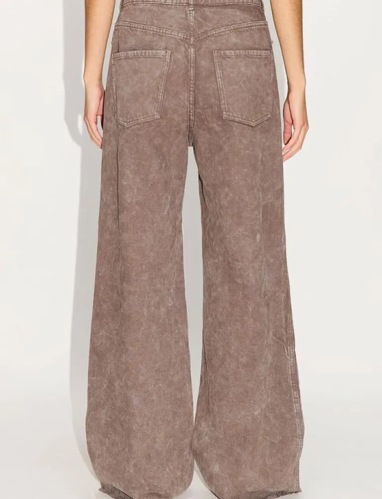 Dawn Trousers Stone Grey Marble - Vida byxor