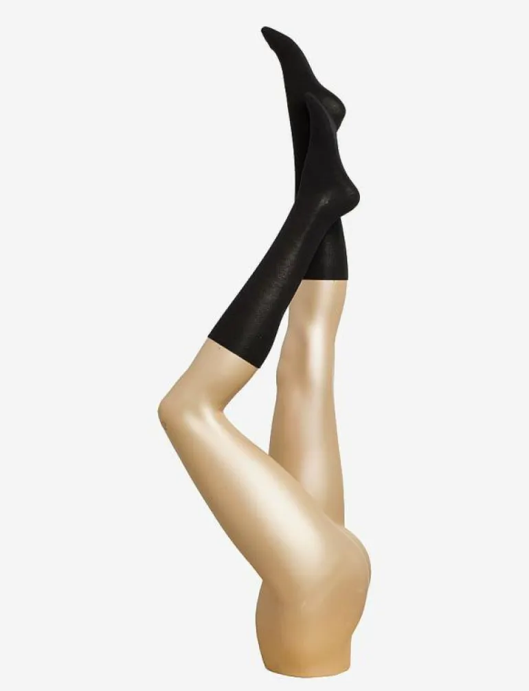 DECOY ankle sock fine knit bam - Strumpor