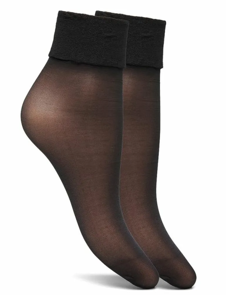 DECOY ankle sock silklo 2pk - Strumpor