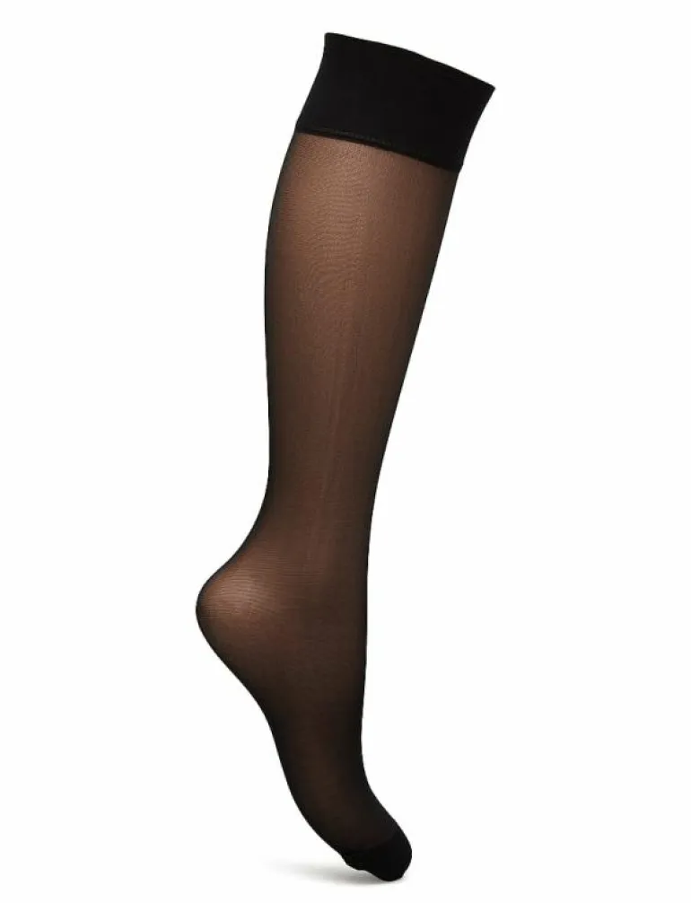 DECOY kneehigh silklook 2pk 20 - Strumpor