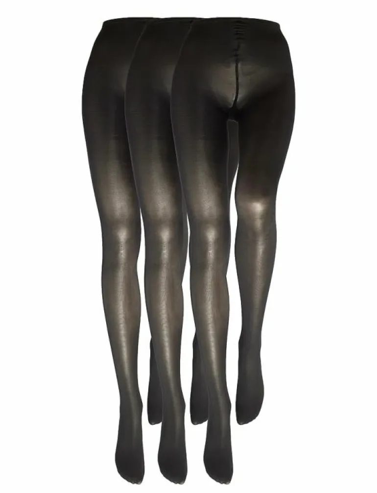 DECOY recycled tight 40den 3pk - Strumpbyxor