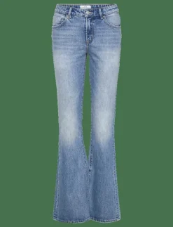 DEVON KICK HYPNOSIS MID VINTAGE INDIGO - Utsvängda jeans