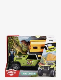 Dickie Toys Dino Camper Leksaksbil, 23 cm - Leksaksfordon