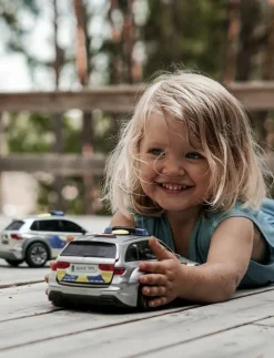 Dickie Toys Svensk Mercedes-AMG E43 Polisbil - Leksaksbil