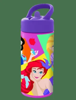 DISNEY PRINCESS, Water bottle with straw - Matdags