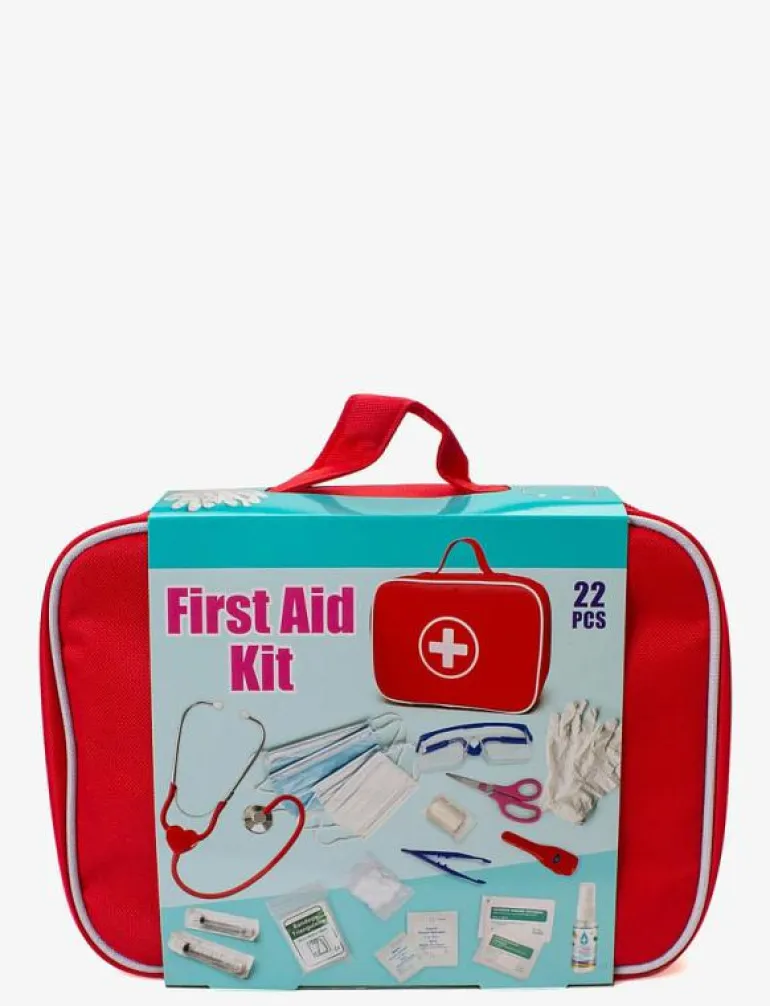 Doctor set in suitcase with 22 pcs. - Doktorsset