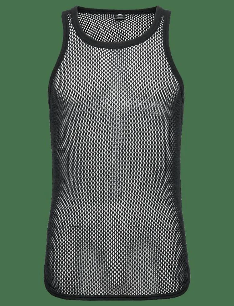 DOVRE wool mesh tank top - Pyjamasöverdelar