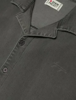 DP Loose SS Denim Shirt - Kortärmade