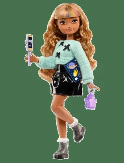 Dream Besties Zia Fashion Doll with 7 Hair & Moon Themed Accessories - Dockor
