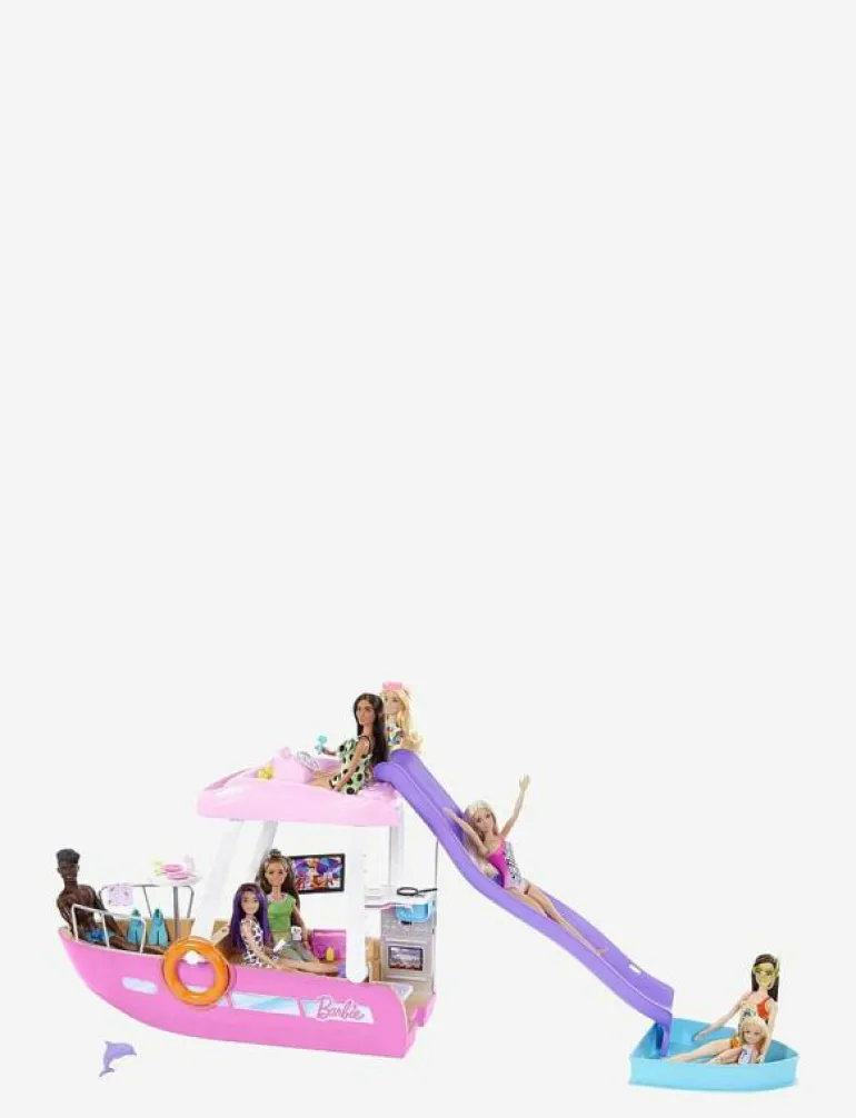 Dream Boat Playset with Pool, Slide and 20+ Accessories - Docktillbehör