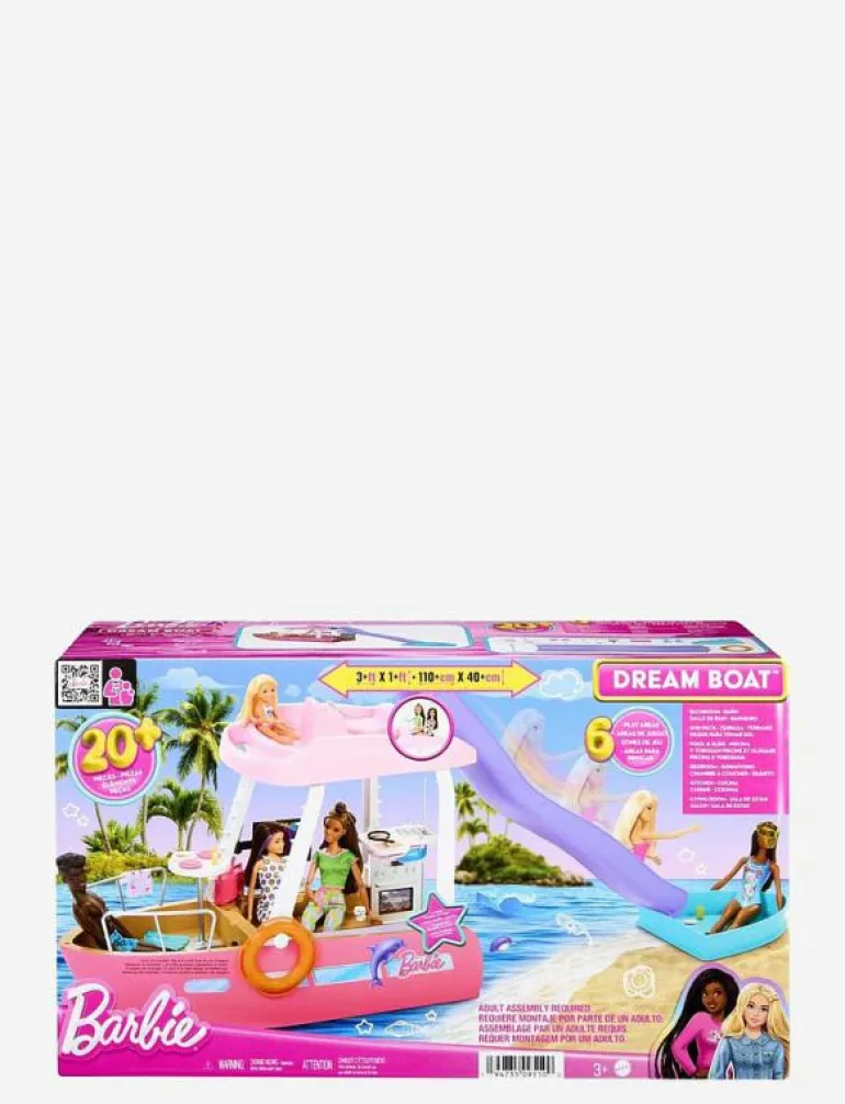 Dream Boat Playset with Pool, Slide and 20+ Accessories - Docktillbehör