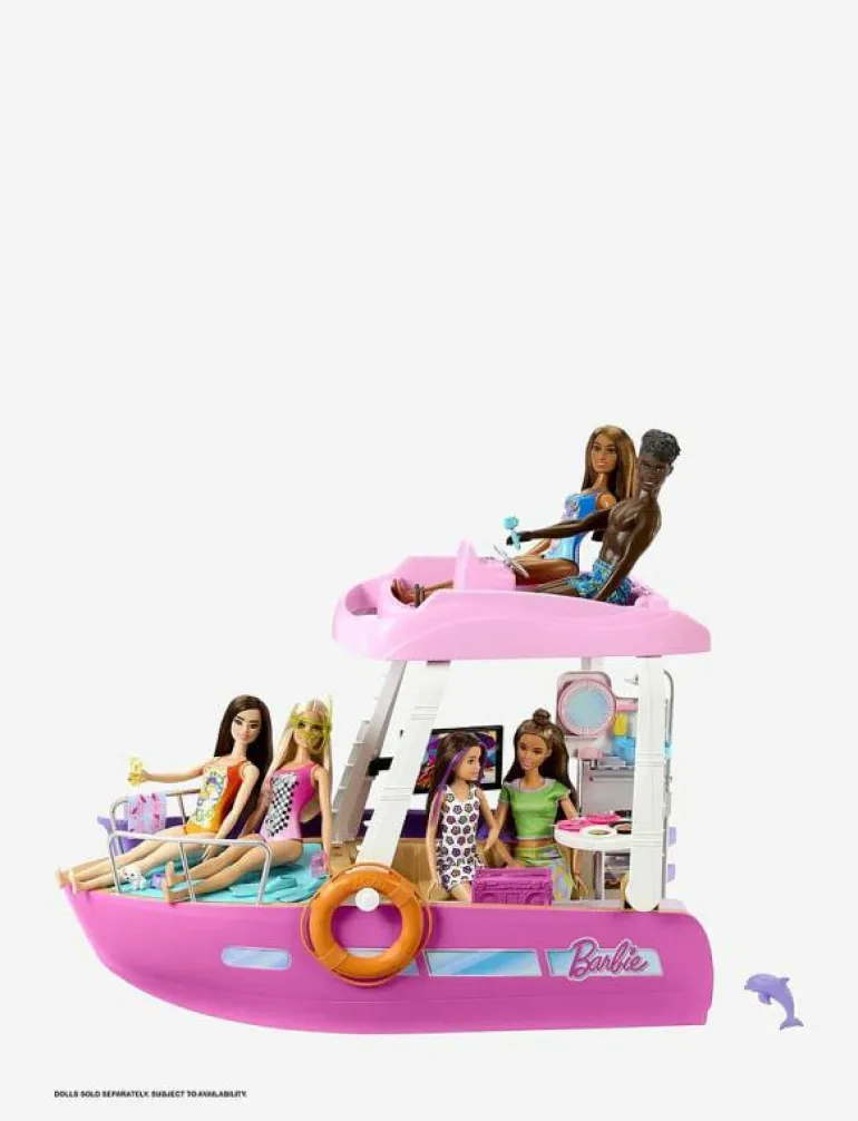 Dream Boat Playset with Pool, Slide and 20+ Accessories - Docktillbehör