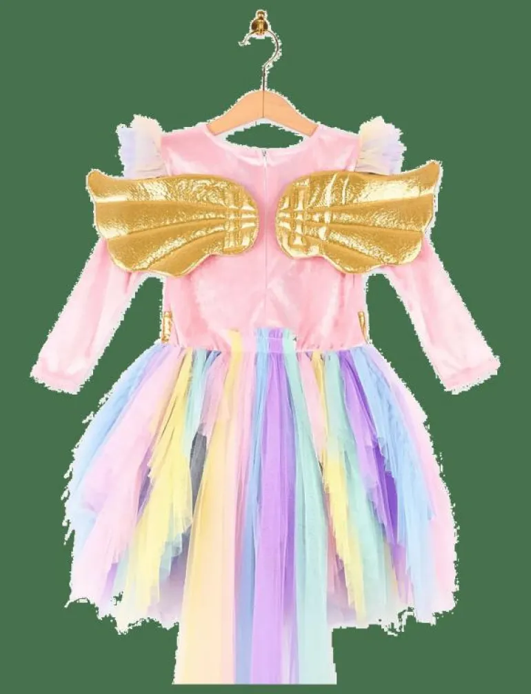 DRESS UNICORN w DIADEM - Maskeradkläder