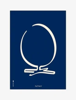 Egg line black - Illustrationer