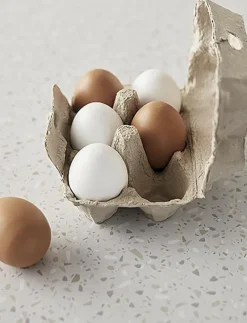 Eggs 6 pcs BISTRO - Leksaksmat & Leksakstårtor
