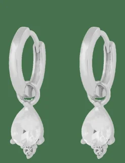 Eira navette ring ear s/clear - Onesize - Hoops