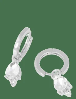 Eira navette ring ear s/clear - Onesize - Hoops