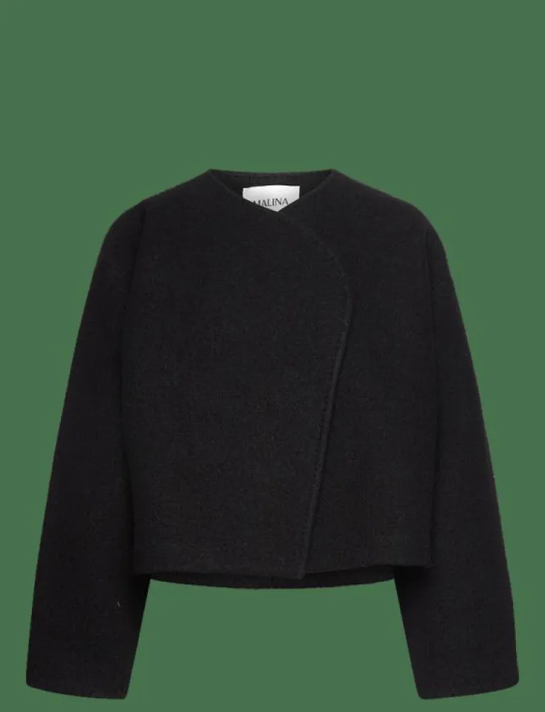Elia Cropped wool blend jacket - Ulljackor
