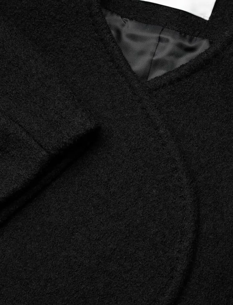 Elia Cropped wool blend jacket - Ulljackor