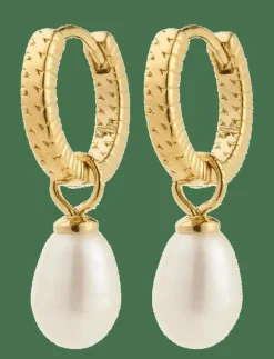ELLIANA earrings gold-plated - Hoops