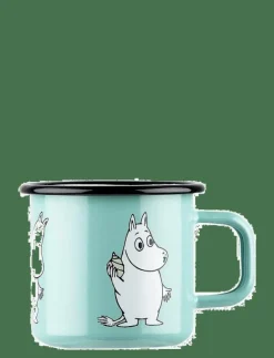 Emaljmugg 3,7dl Mumin, mint - Koppar & muggar