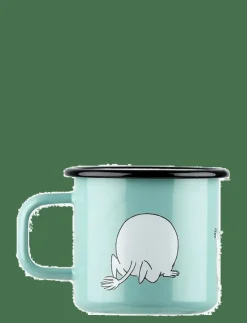 Emaljmugg 3,7dl Mumin, mint - Koppar & muggar