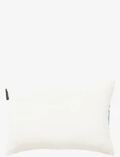 Embroidery Center Striped Linen/Cott 60x40 Pillow - Kuddar