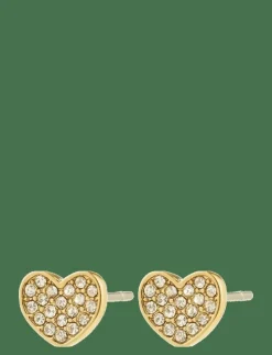 EMMETT earrings gold-plated - Studs örhängen