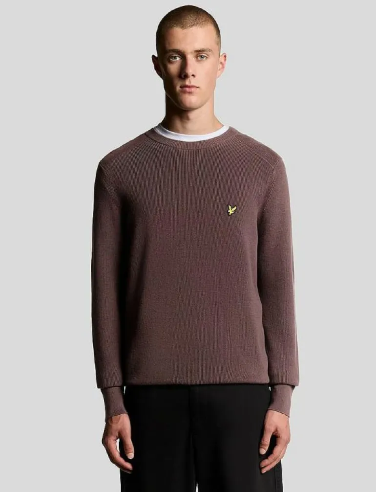 Engineered Rib Crew Neck - Rundhalsad