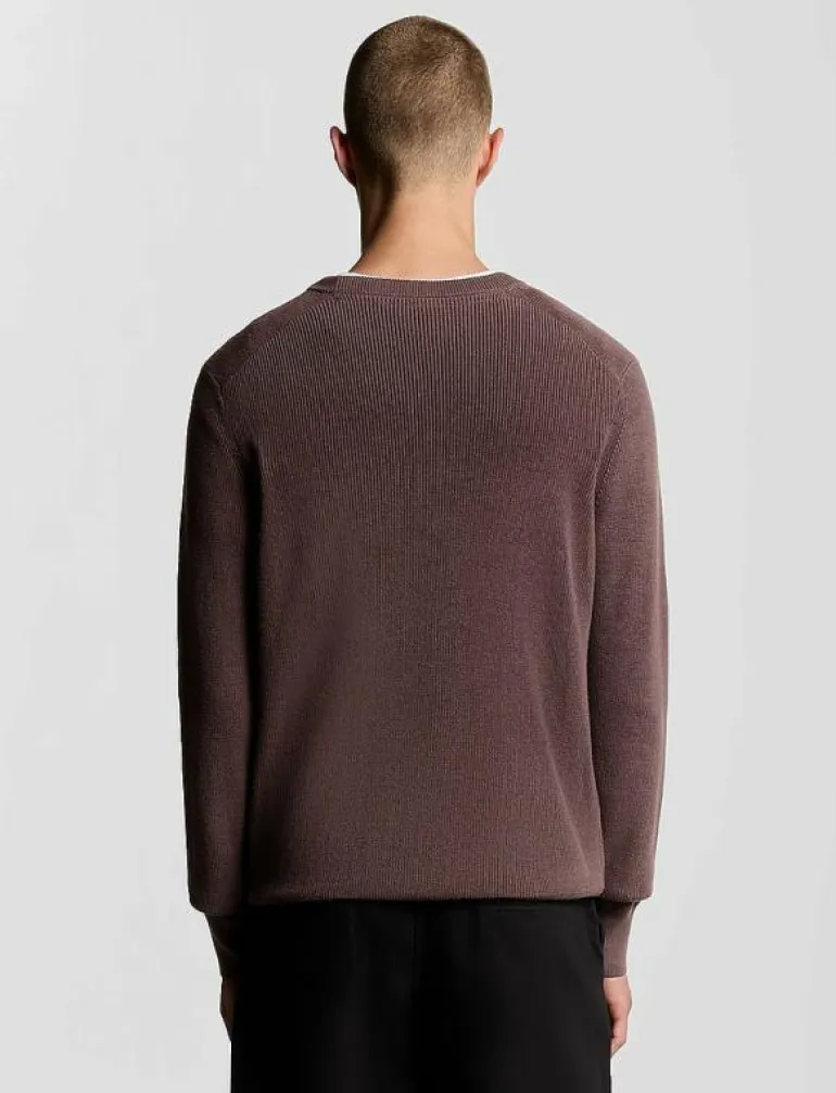 Engineered Rib Crew Neck - Rundhalsad